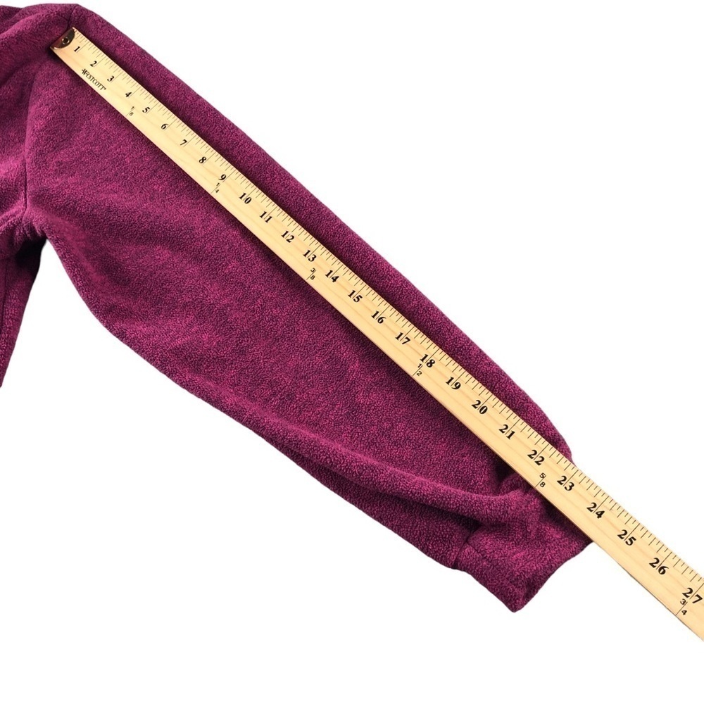 Beyond Yoga Raspberry Pink Half-Zip Drawstring Pullover - Picture 8 of 8